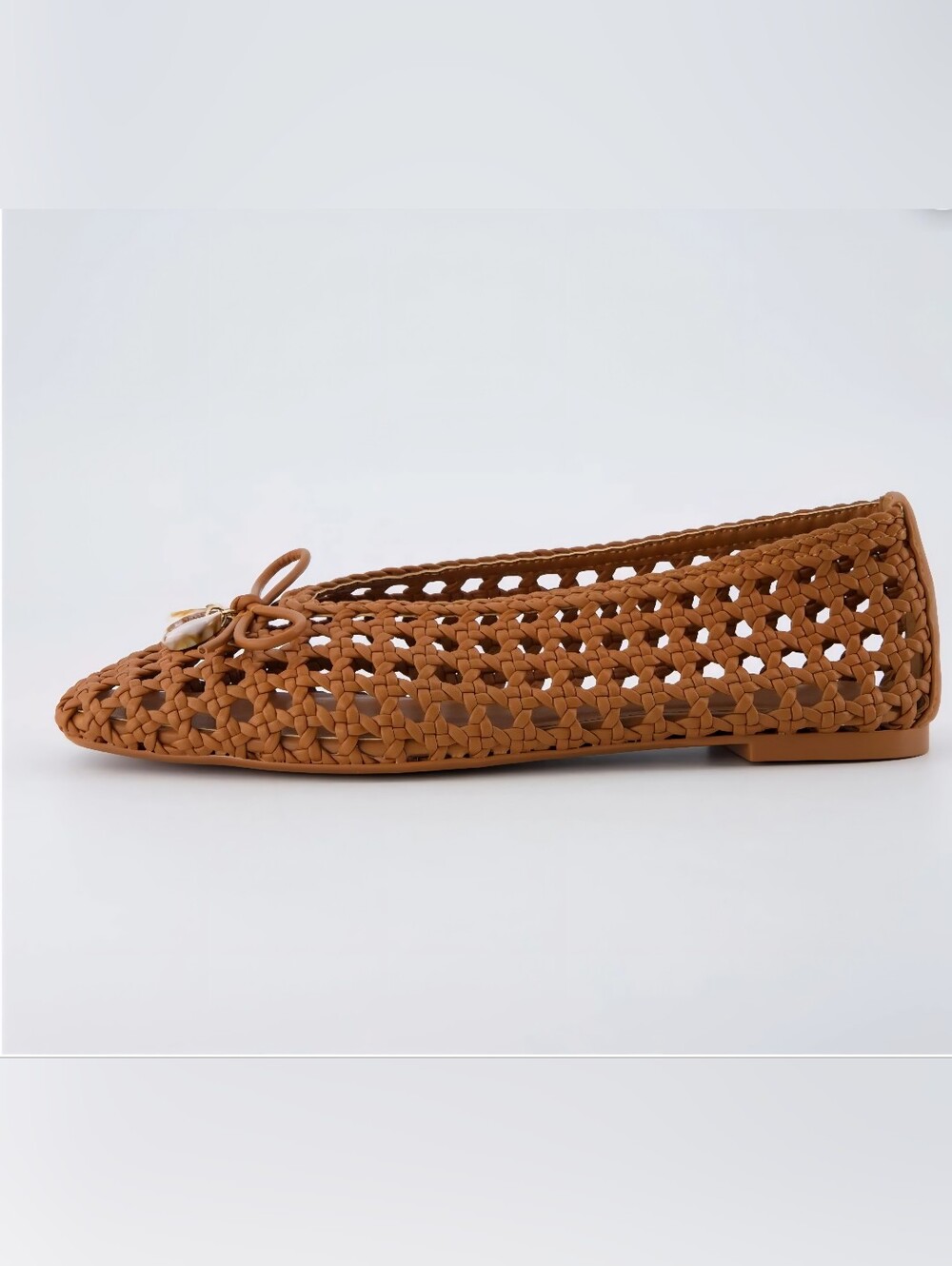 Cushionaire Memory Foam Woven Ballet Flats- Your Feet Will Thank You - Picture 3 of 16